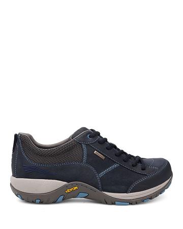 Wide Shoes Dansko Paisley Milled Nubuck Femme Bleu Marine | FR 308DFM